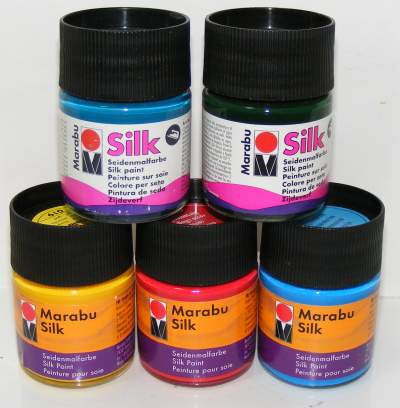 Production Марабу краски для шёлка
